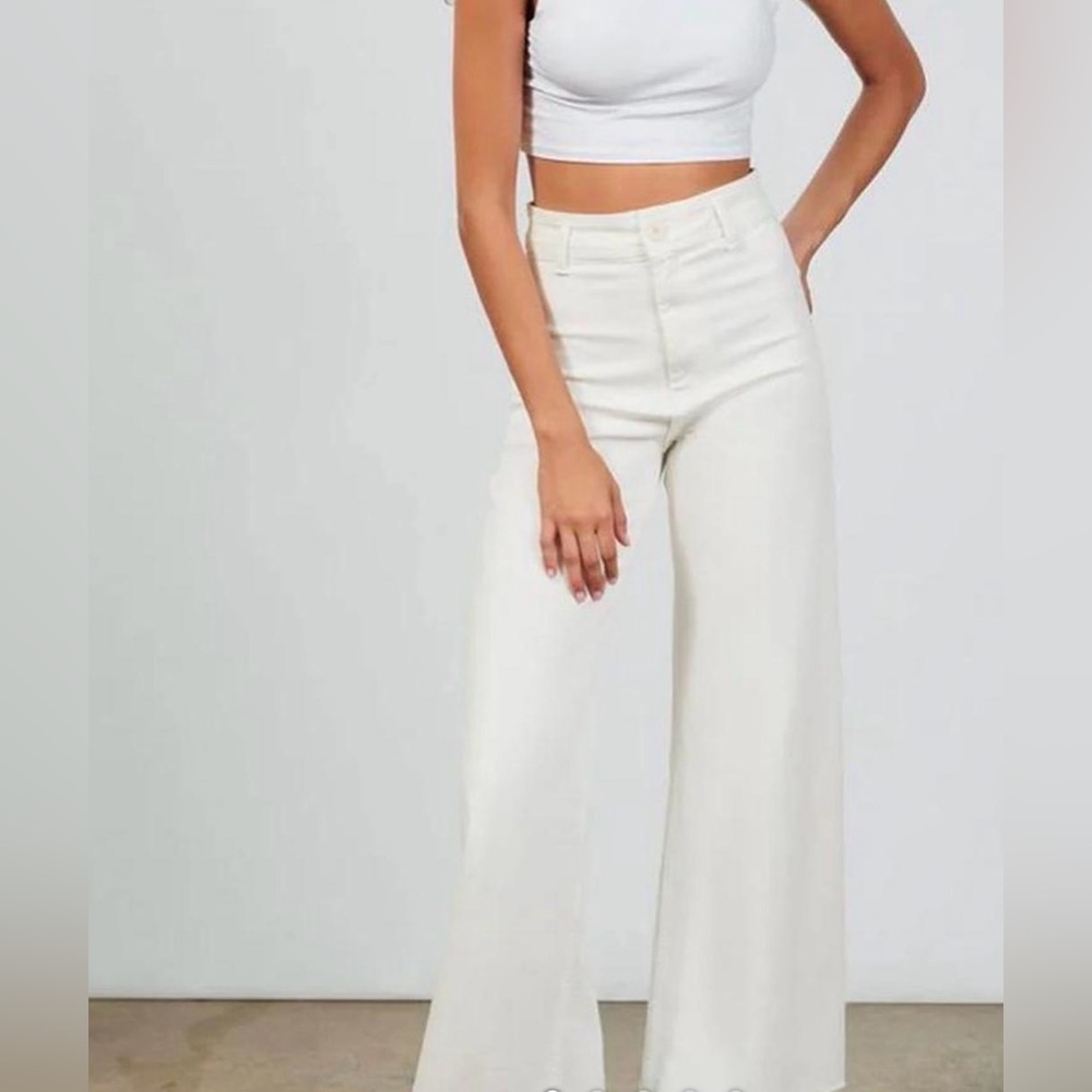 Zara Cream Trousers